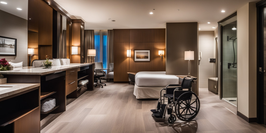 Trouver un hôtel accessible en fauteuil roulant